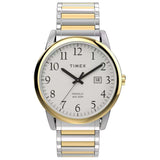 Timex Men's EASY READER Two-tone Expansion Band Watch TW2W52100