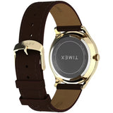 Timex MODERN EASY READER with Day-Date Leather Strap Men's Watch TW2W68400