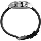 Timex Q Chronograph x Peanuts Snoopy Leather Strap Watch TW2W68900