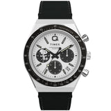 Timex Q Chronograph x Peanuts Snoopy Leather Strap Watch TW2W68900