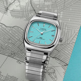 Timex Automatic 1983 E Line Stainless Steel Expansion Band Watch TW2Y07300