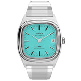 Timex Automatic 1983 E Line Stainless Steel Expansion Band Watch TW2Y07300