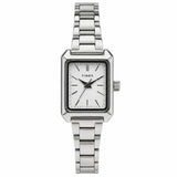 Timex TREND Rectangular Stainless Steel Band Ladies Watch TW6A15800