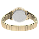Timex EASY READER Ladies Watch Gold-tone Expansion Band and Leather Strap Box Set TWG025300