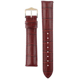 Hirsch DUKE Alligator Embossed Leather Watch Strap