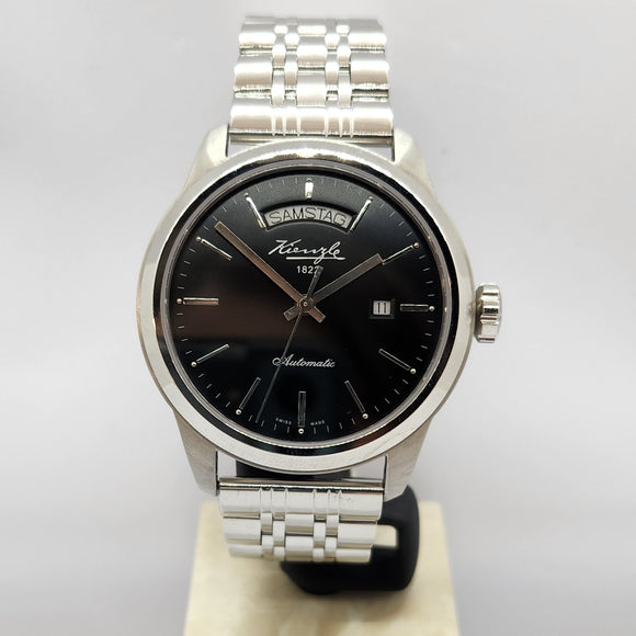 Kienzle 1822 Automatic Black Dial Watch V83091142340 - Watch it! Pte Ltd