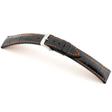 RIOS VEGAS Embossed Alligator Grain Leather Watch Straps