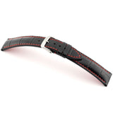 RIOS VEGAS Embossed Alligator Grain Leather Watch Straps