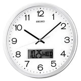 Seiko LCD Minimalist Wall Clock QXL007S