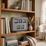 Twemco QD-35 Flip Clock Grey (24 Hour) - Watch it! Pte Ltd