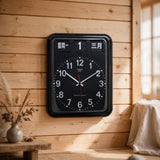 Twemco BQ-12A Flip Clock (Black) (Chinese Characters) - Watch it! Pte Ltd