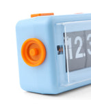 Twemco AL-30 Alarm Flip Clock Blue