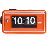 Twemco AL-30 Alarm Flip Clock Orange