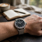 Elysee Danaos Mechanical Vintage Style Strap Men Watch 71006 - Watch it! Pte Ltd