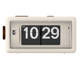 Twemco AL-30 Alarm Flip Clock Beige