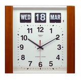 Twemco BQ-15 Brown Flip Clock - Watch it! Pte Ltd