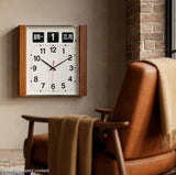 Twemco BQ-15 Brown Flip Clock - Watch it! Pte Ltd