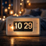 Twemco AL-30 Alarm Flip Clock Beige
