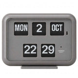 Twemco QD-35 Flip Clock Grey (24 Hour) - Watch it! Pte Ltd