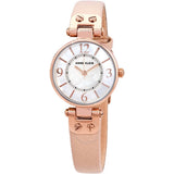 Anne Klein Leather Ladies Watch 10/9442RGLP