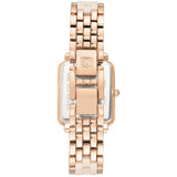 Anne Klein Genuine Diamond Dial Ceramic Bracelet Ladies Watch AK/3668LPRG - Watch it! Pte Ltd