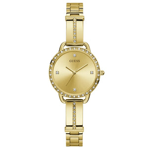 Guess Gold Tone Ladies Watch GW0022L2 - Watch it! Pte Ltd