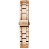 Guess Mini Aura Rose Gold Dial and Stainless Steel Strap Ladies Watch GW0385L3 - Watch it! Pte Ltd