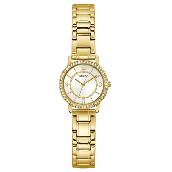 Guess Melody Gold Tone Stainless Steel Strap Ladies Watch GW0468L2 - Watch it! Pte Ltd