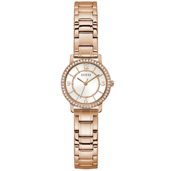 Guess Melody Rose Gold Tone Stainless Steel Strap Ladies Watch GW0468L3 - Watch it! Pte Ltd