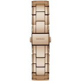 Guess Rose Gold Tone Crystal Clear Stainless Steel Strap Ladies Watch GW0470L3 - Watch it! Pte Ltd