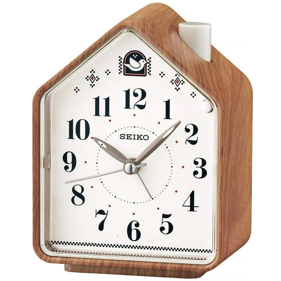Seiko Birdhouse Design Alarm Clock QHP005A - Watch it! Pte Ltd