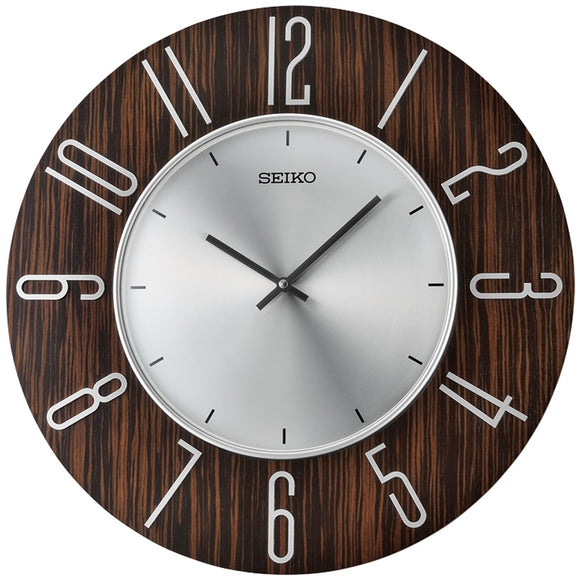 Seiko Big Decorative Wooden Wall Clock QXA800B - Watch it! Pte Ltd