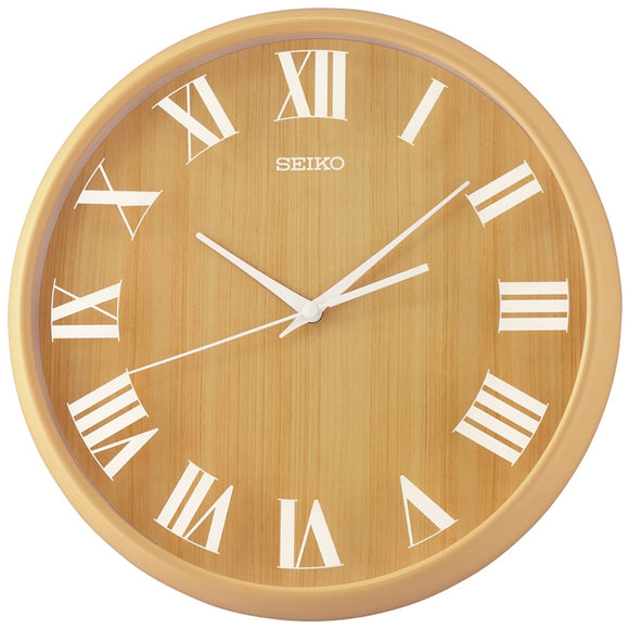 Seiko Wooden Design Decorative Wall Clock QXA810A - Watch it! Pte Ltd