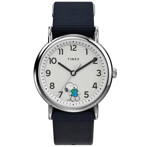 Unisex Timex Weekender x Peanuts Snoopy Take Care Watch TW2V07000 - Watch it! Pte Ltd