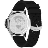 Timex Harborside Coast Black Silicone Strap Watch TW2V27200 - Watch it! Pte Ltd
