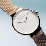 Bering Max René 15540-364 White 40 mm Unisex Watch - Watch it! Pte Ltd