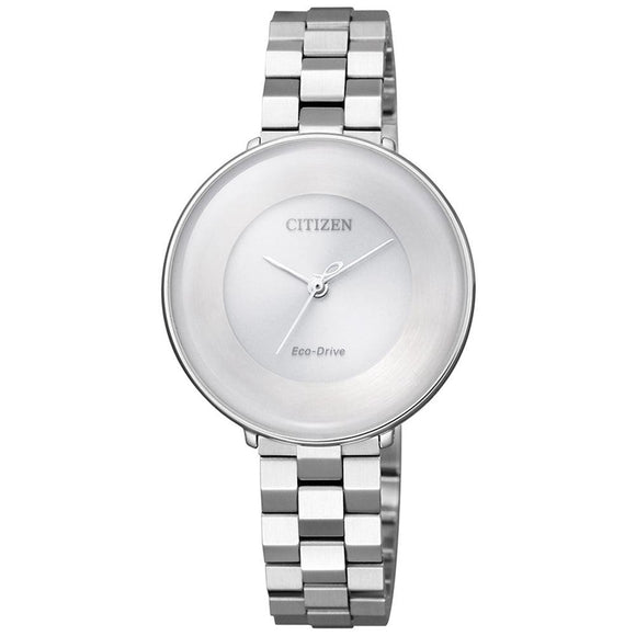 Citizen Eco-Drive Stainless Steel Ladies Watch EM0600-87A - Watch it! Pte Ltd