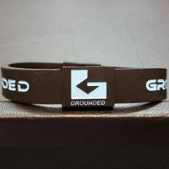 Grounded Energetic Wristband (Black/Light Blue) - Watch it! Pte Ltd