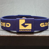 Grounded Energetic Wristband (Navy/Gold) - Watch it! Pte Ltd