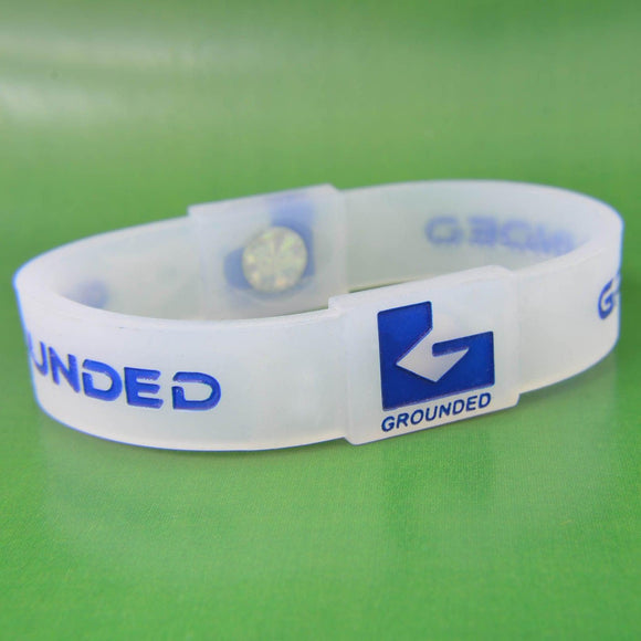 Grounded Energetic Wristband (Translucent/Blue) - Watch it! Pte Ltd