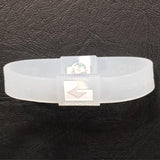 Grounded Energetic Wristband (Translucent/White) - Watch it! Pte Ltd