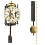 Hermle Skeleton Gold/Black Mechanical Wall Clock - Watch it! Pte Ltd