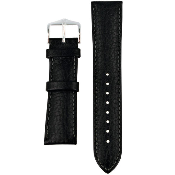 Hirsch FOREST Soft Calfskin Leather Watch Strap (Silver Buckle) - Watch it! Pte Ltd