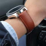 Hirsch FOREST Soft Calfskin Leather Watch Strap (Silver Buckle) - Watch it! Pte Ltd