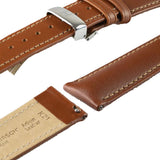 Hirsch KENT Textured Natural Leather Watch Strap - Watch it! Pte Ltd