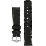 Hirsch MARINER Water-Resistant Leather Watch Strap - Watch it! Pte Ltd