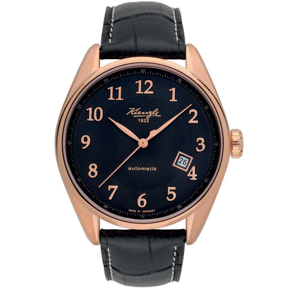 Kienzle 1822 Automatic Black Dial Watch V83091142560 - Watch it! Pte Ltd