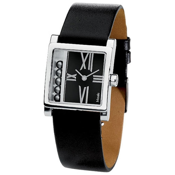 Misaki Ladies BLACKJACK Pearl Leather Watch - Watch it! Pte Ltd