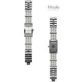 Misaki PARISIENNEWH Women's White Pearl Strap Watch - Watch it! Pte Ltd