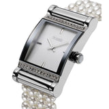 Misaki PARISIENNEWH Women's White Pearl Strap Watch - Watch it! Pte Ltd